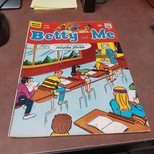 BETTY AND ME COMIC (ARCHIE,1969) #20 SILVER AGE classic miss weatherby cover picture