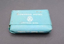 Vintage Edwards Hotel Jackson Mississippi Wrapped Hotel Mini Soap picture