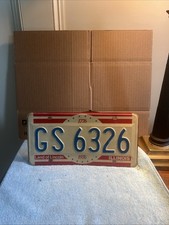 Illinois 1976 Bicentennial License Plate  Vintage 1976 picture