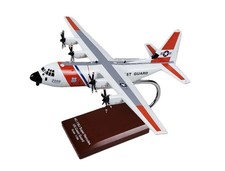 U.S. Coast Guard Lockheed HC-130J Super Hercules Desk Top Model 1/72 SC Airplane picture