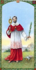 Oracion San Ramon Nonato N - Laminated Holy Cards 25 CARDS picture