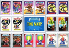 2023 Garbage Pail Kids InterGOOlactic Mayhem Time Warp 20-Card Insert Set A & B picture