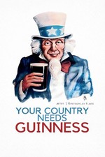Uncle Sam Patriotic GUINNESS Beer Advertising Modern Postcard St Patrick’s A887 picture