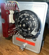 Vintage Crouse-Hinds PCD-1 Dial Unit Traffic Signal Controller Light Timer WOW picture