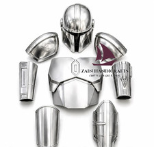 ZAIN Mandalorian Sci-Fi Full Body Armor Helmet Chest Shoulder Cosplay Costume picture