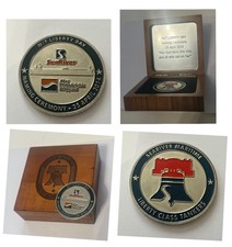 Seariver Maritime Tankers M/T Liberty Bay Name Ceremony 25 April 2014 Coin & Box picture