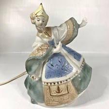 Lenwile Ardalt Asian Night Lamp Hard to Find Siamese Dancing Girl Vintage picture