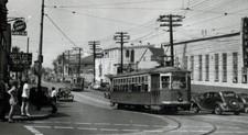 VTG B & W Photo B.E. Ry Streetcar Type 5 Revere Beach Parkway Boston T2B picture