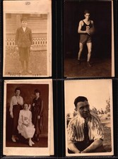 HUGE LOT 75 REAL PHOTO POSTCARDS-60 UNUSED-VARIOUS STAMP BOXES -44 AZO RPPC picture