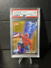 2025 Topps Chrome Marvel Studios Spider-Man Gold Refractor Peter Parker # 1/50 picture