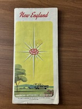 AAA New England Vintage Road Map picture