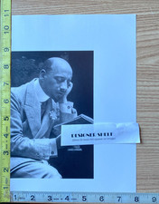 Gabriele D'Annunzio Seated Reading Book 1908 Scene Book Photograph picture