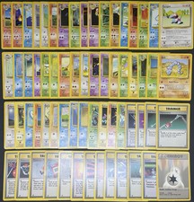 POKÉMON BASE SET UNLIMITED COMMON AND UNCOMMON COMPLETE ENG PL/LP picture