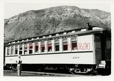 2D800C RP 1955/60s DENVER RIO GRANDE WESTERN RAILROAD COACH #284 DURANGO CO picture