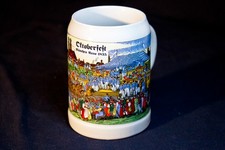 Vintage 0.5L German Beer Stein Mug Oktoberfest 1835 W. Germany picture