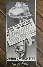 1937 JOHNSON Sea-Horse Boat Motor Original 5