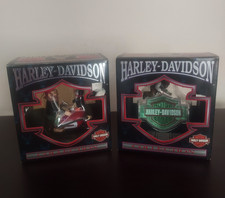 Harley-Davidson Christmas Ornaments (Lot of 2) 1997&1999 North Pole Collection picture