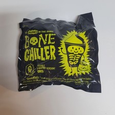Wendy's Bone Chiller X-Radiant Cracked Skull 401 Code Sealed 2024 Boo Bag RARE  picture