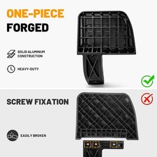 One-Piece Aluminum Upgraded Rear Bed Step Compatible with Toyota Tacoma 2024-202 picture
