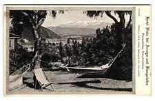 Hotel Vista Del Arroyo and Bungalows Pasadena CA Hammocks Postcard picture