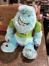 Disney Monsters Inc Sulley Plush Green OK  T-Shirt 12