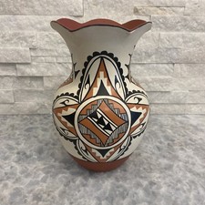VTG Native American Large SIGNED M. Toya Jemez Pueblo MINT Vintage Maria picture