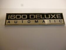 FORD ESCORT CORTINA 1600 DELUXE AUTOMATIC BOOT BADGE NOS picture