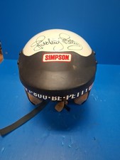 Richard Petty Signed Open-Faced Bell Helmet Used At Petty Driving Experience  picture