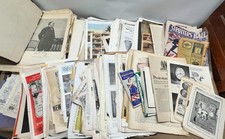 26lb HUGE Lot of Vintage Antique Paper Ephemera Advertising Junk Journals  #P6 picture