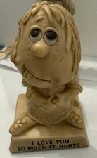 Vintage Russ Berrie Sillisculpts Style Figurines Set of 6 Retro Humor picture