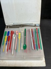 Huge LOT of 100+ Vintage Swizzle Sticks  - Lifelong Collection - 50's 60's 70's picture