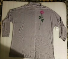 NWT Disney Parks Official Beauty & The Beast Rayon Turtleneck Pullover Size 2XL picture