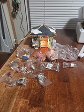 Dept 56 Snow Village Another Man's Treasure Garage Sale Set # 54945 1999 w/Box picture