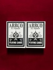 2 Packs ARRCO US Regulation Playing Cards picture