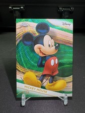 2025 TOPPS DISNEY CHROME MICKEY MOUSE GREEN  WAVE /99 picture