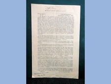 1926 antique WAR DEPARTMENT military GENERAL ORDERS No.22, captain luther kice picture