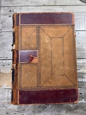 1890's LARGE Antique Handwritten Ledger, 17 lbs, 800+ Pages (RESERVED) picture