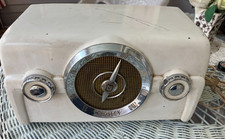 Vintage Crosley AM Radio - Model 10 - 135 - Turns on and HUMS Loudly picture