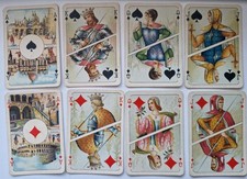 collectibles Antique 1923 Piatnik 55 playing cards 