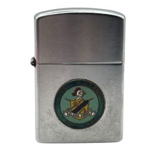 Vintage Konwal Super USS Mullany DD-528 Navy Ship Chrome Pocket Lighter Japan picture