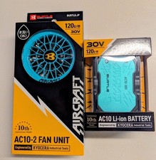 BURTLE AIRCRAFT AC10 AC10-2 Battery Fan Unit Marine 30V Set Cooling Wear New JP picture