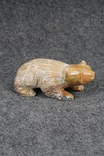 Badger Zuni Fetish Carving - Nelson Yatsattie picture