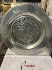 Rare .925 silver Wilton RWP Manchester NH Special Commission Silver Civic Seal picture