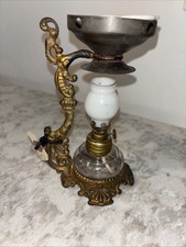 Antique Vapo Cresolene Oil Lamp Cure All Medical Device Miniature picture