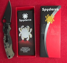 Spyderco Para Military 2,  CPM-S45VN, Camouflage G10 scales picture