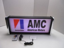 American Motors AMC LED Display lighted sign lightbox Wall Hanging Light picture