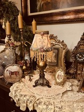 French/Victorian Style Lamp& Shade,see Pictures picture