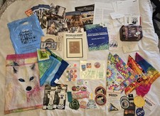 GSA Girl Scout Lot/90+, Patches, Pins, Bandanas, Lowe House Info + More 2008-17 picture