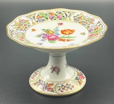 Antique Schumann Dresden Compote Bavaria 1928-1933 Vintage DresdenerArt picture