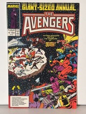 AVENGERS ANNUAL 16 - Marvel 1987 - NM - Tom DeFalco - Bob Layton - Tom Palmer picture